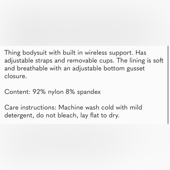 NEW Knix X Papaya Bodysuit - Picture 9 of 9